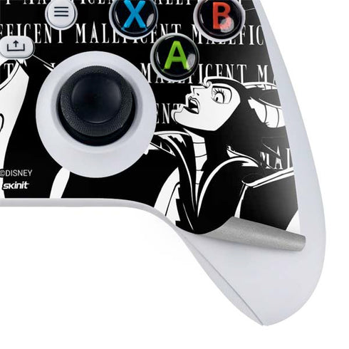 Disney Villains Maleficent Black and White Xbox Series S Skins